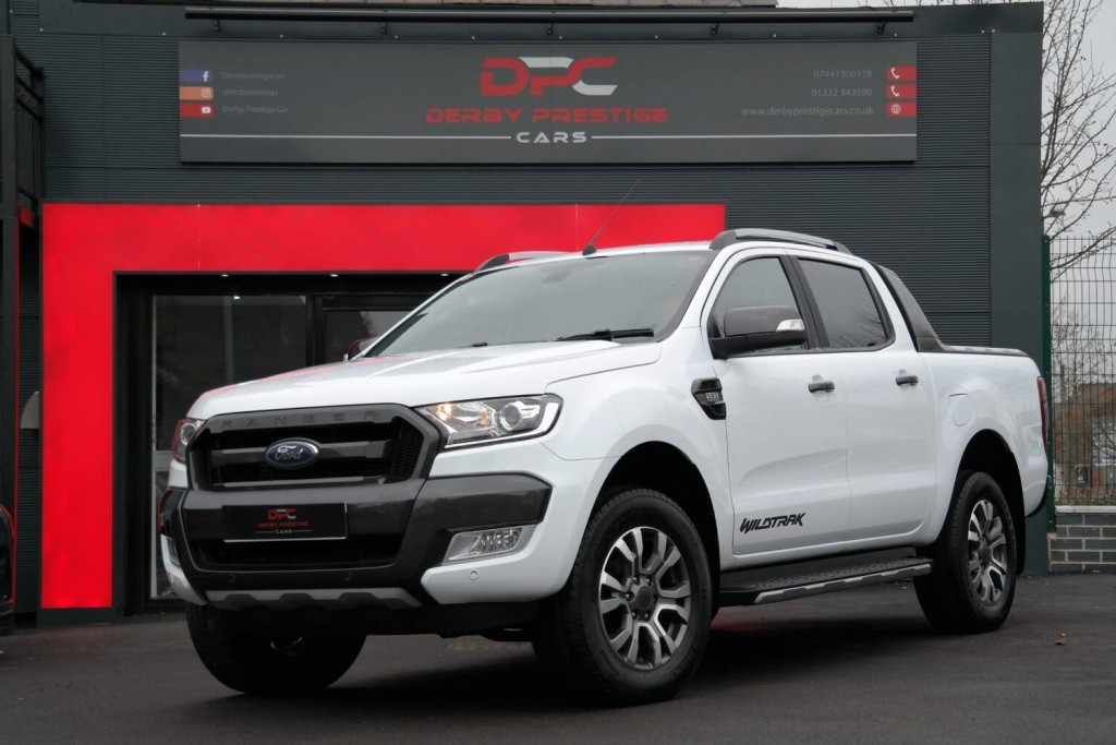 Used FORD RANGER 2019 White for sale - £19995 in Derby, Derbyshire ...